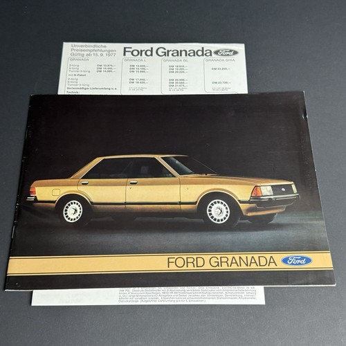 Ford granada 24p - ford, brochure