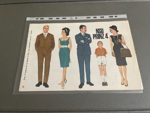 Ancien dépliant brochure - ancien,