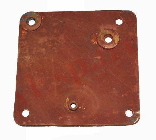 Plaque porte batterie acier - plaque, en