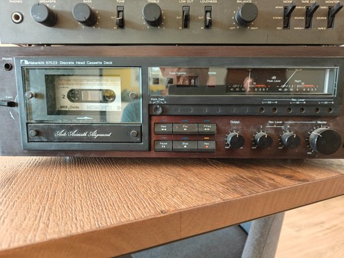 Lecteur cassettes nakamichi - cassettes,