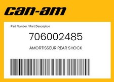 Can-Am Genuine Amortisseur Rear Shock - 706002485