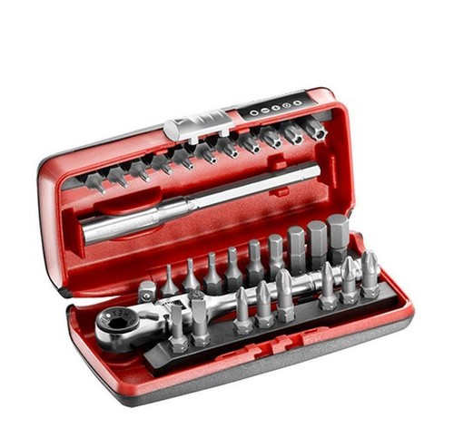 Coffret cliquet embouts - 1/4'',