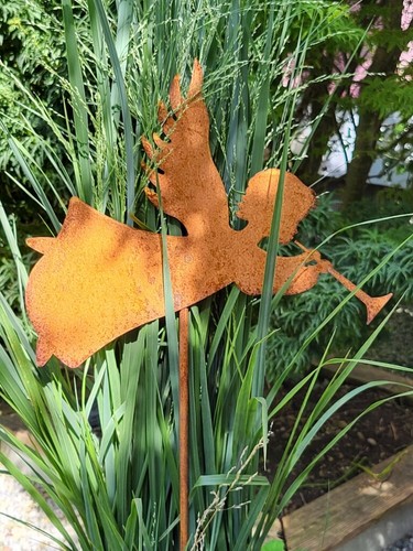 Fiche jardin rouille - fiche,