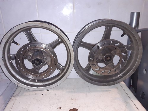 Lot jantes avant pouces - 13,