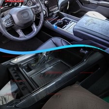 Rebel Real Carbon For Dodge Ram 1500 Limited 2019-2025 Console Side Panel Covers