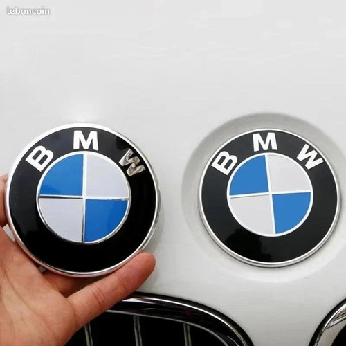 Embleme bmw 82mm logo - logo, capot