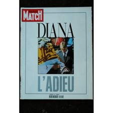 PARIS MATCH N° 2521  18 septembre 1997   DIANA   L'Adieu   Cover + 52 pages