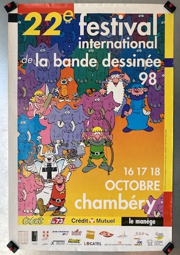 Affiche festival chambery - affiche,