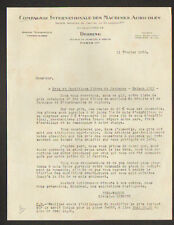 PARIS (X° Arrt) TRACTORS & AGRICULTURAL MACHINES / DEALER DEERING in 1935