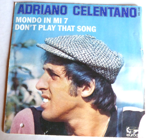 Disque vinyle adriano - t, "adriano