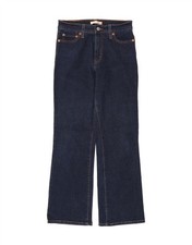 LEVI'S Womens 512 Bootcut Jeans US 8 Medium W28 L28 Navy Blue DK70