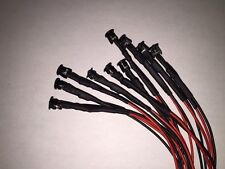 LED 3mm LEDs Wired 9V 12V 24V Holder 15cm 30cm 60cm 120cm Cable 3mm Clips