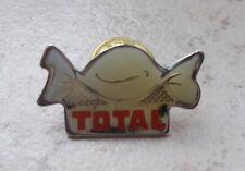 Vintage Badge TOTAL Oil Pins Candy Can Gasoline Oil Petroleum Product