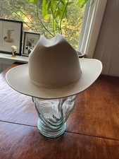 Vintage Towncraft Fedora Hat ~  Felt Cowboy~ Open Road Style ~ Size 7