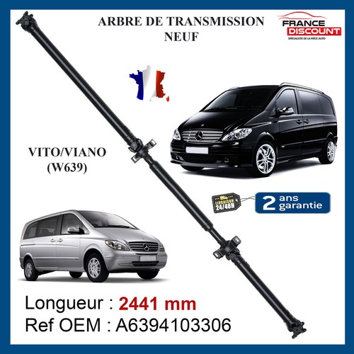 Arbre transmission arriere - de,