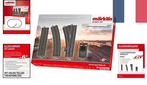 Coffret piste märklin - coffret, de