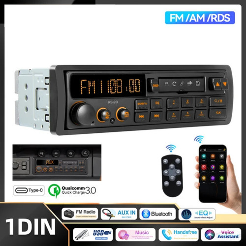 Autoradio rétro vintage - autoradio, mp3