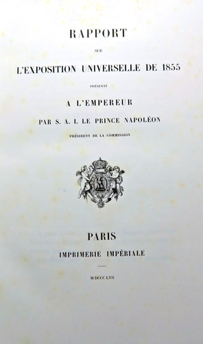 Expo universelle 1855 - expo, universelle/1855/rapport/