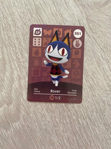 Carte amiibo animal - carte, crossing