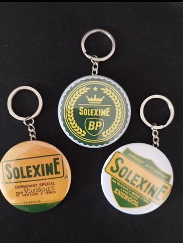Solexine lot porte clés - 3, porte-clés
