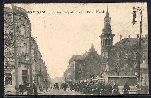 Cpa charleroi les jésuites - charleroi,,
