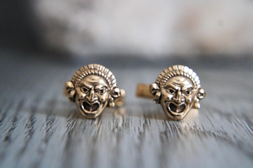 Boutons manchette vintage - boutons, de