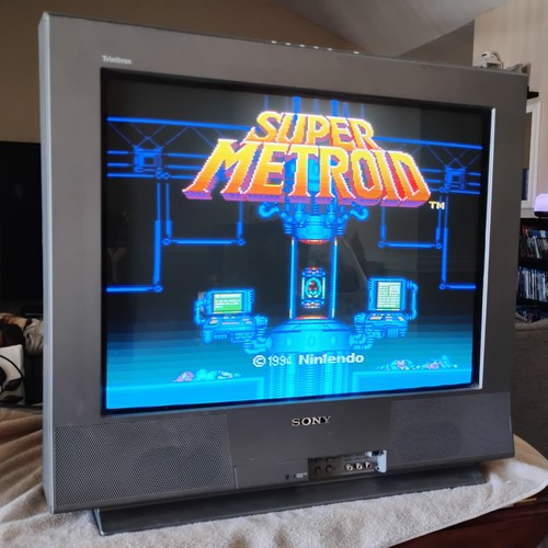 Sony trinitron crt - sony,