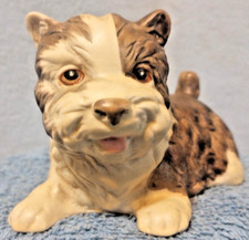 Yorkshire Terrier Yorkie Biewer Dog Figurine UCTCI  Sticker Ceramic Porcelain