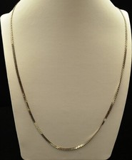Sterling Silver Snake-Like Chain Necklace #FMV710