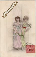 CPA - Illustrator. Type VIENNE - Cuckoo, it's us.