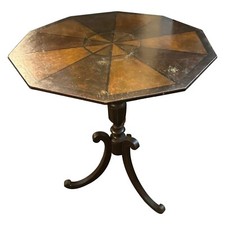A Louis Philippe Sicilian Octagonal Tilt top Table