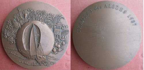 Médaille transat des alizés - transat,