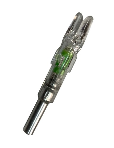 Flex fletch lit nocks - nocks, .166