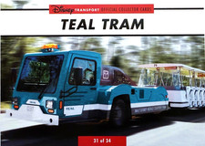 Walt Disney World Teal Tram