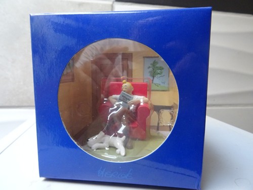 Coffret scene tintin home - coffret, scene,