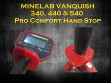 Minelab Vanquish 340, 440 & 540 Pro Confort Main Arrêt