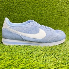 Nike Cortez Vintage Womens Size 9 Blue White Athletic Running Shoes Sneakers