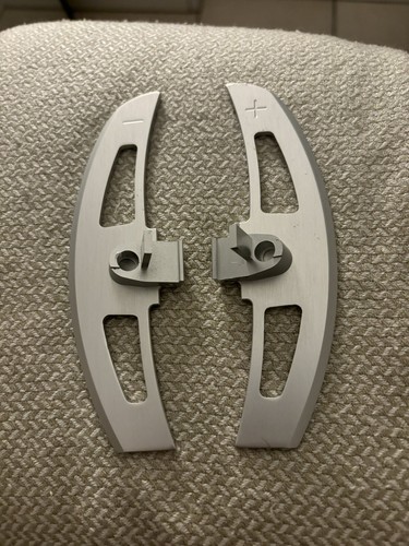Palettes volant aluminium - aluminium, gris
