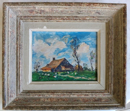 Tableau ancien signé - ancien,