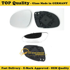 Fits VOLKSWAGEN Golf 2004->2008 LHS, Wing Mirror Glass With Heated Base