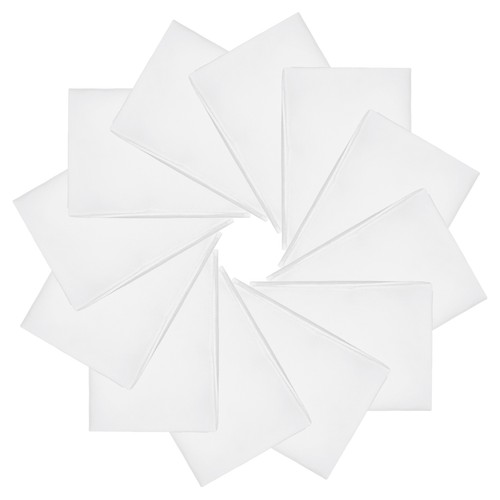 Pour 12pcs bandanas unis - pour,