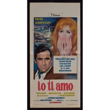 Affiche IO TI AMO Alberto Lupo