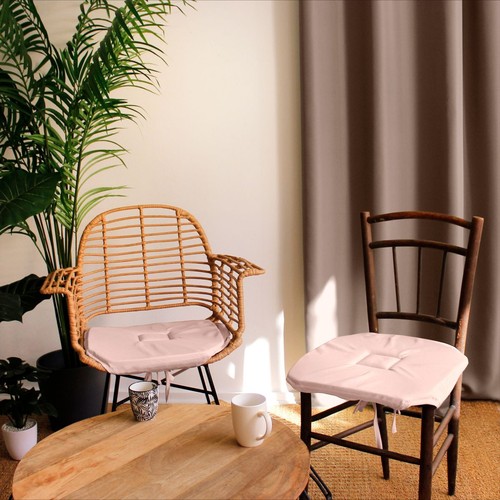 Galette chaise uni basic - galette, "basic"