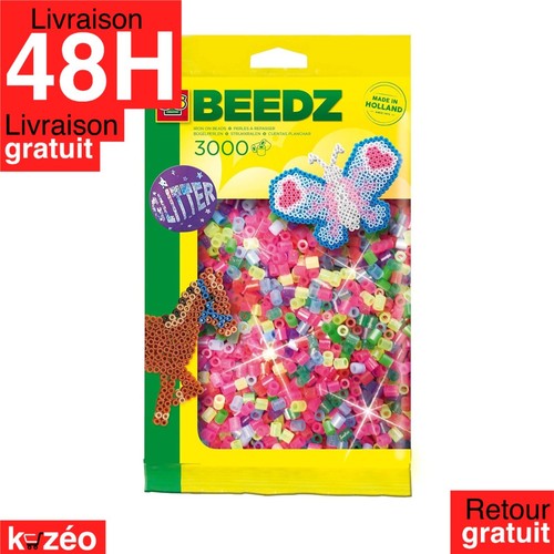 Perles repasser pailletées - perles,