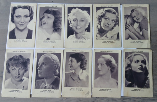 Vers 1930 chromo carte image - vers,