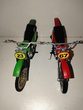 Lot de 2 Motos CROSS Polistil