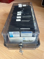 LOT DE 95 DISQUETTES EN BOITE 5 pouces 1/4 - APPLE IIe 