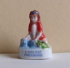 Fève pub pour Monoprix - 2005 - Martine L' Eau est précieuse