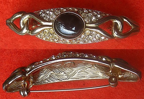 Vintage broche barrette - vintage,