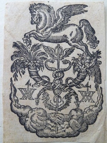 German school xvi - school, engraving